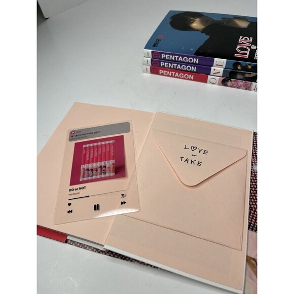 Pentagon Love or Take LOT Of 6; One Poster And 6 Albums - Picture 4 of 8